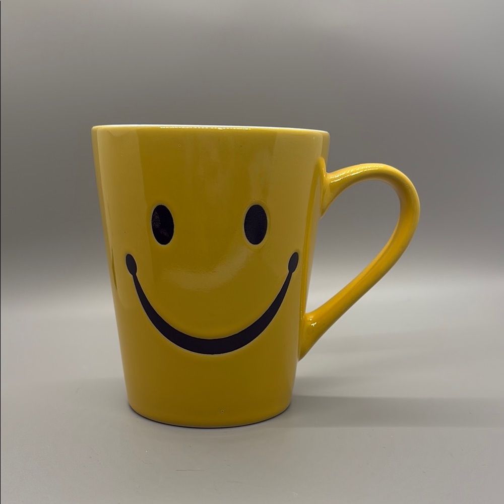 Yellow Smiley Face Mug